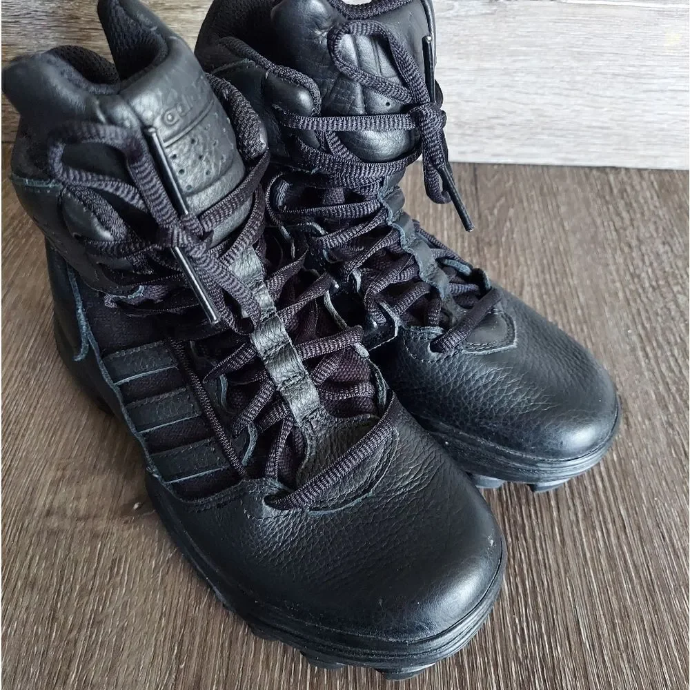 adidas GSG-9.7 Tactical Boot Leather Hiking (Black) Size 4